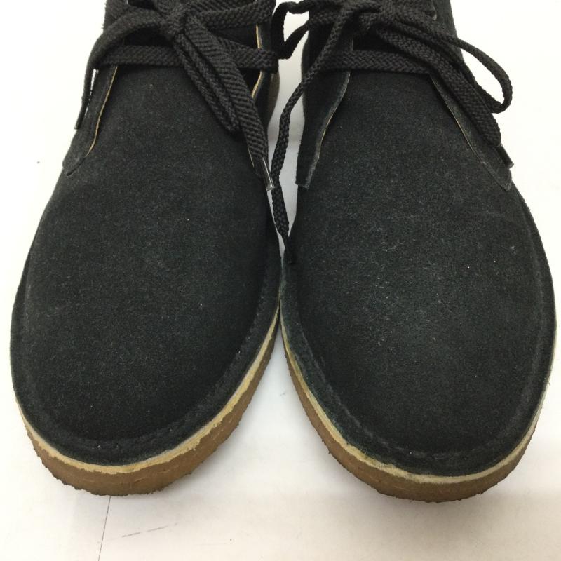 古着 USED ブーツ 一般 ALBERT HALL デザートブーツ スウェード 27.0cm 黒 / ブラック / black メンズ USED 古着 中古 50129214