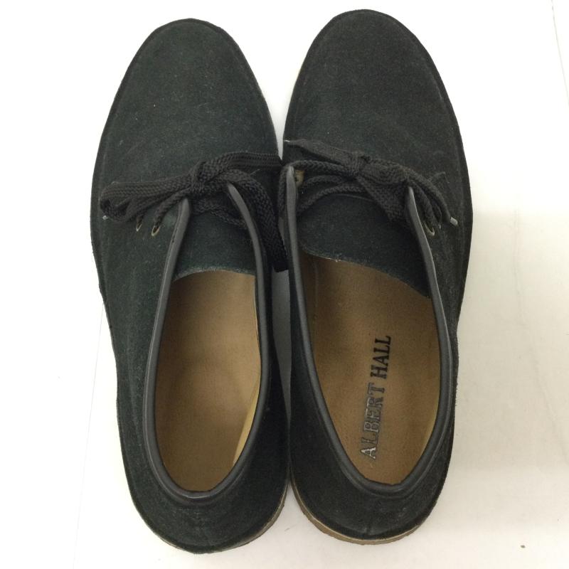 古着 USED ブーツ 一般 ALBERT HALL デザートブーツ スウェード 27.0cm 黒 / ブラック / black メンズ USED 古着 中古 50129214
