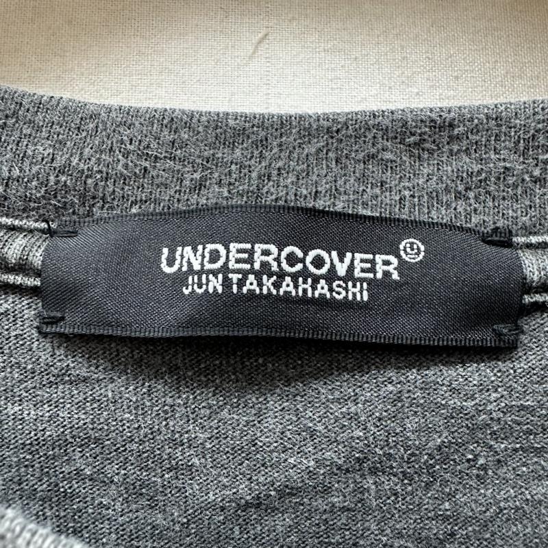 アンダーカバー UNDERCOVER Tシャツ 半袖 24ss ユーズド加工 グラフィック プリント Tシャツ UC1D9810-1 2 灰 / グレー / gray メンズ USED 古着 中古 50129217