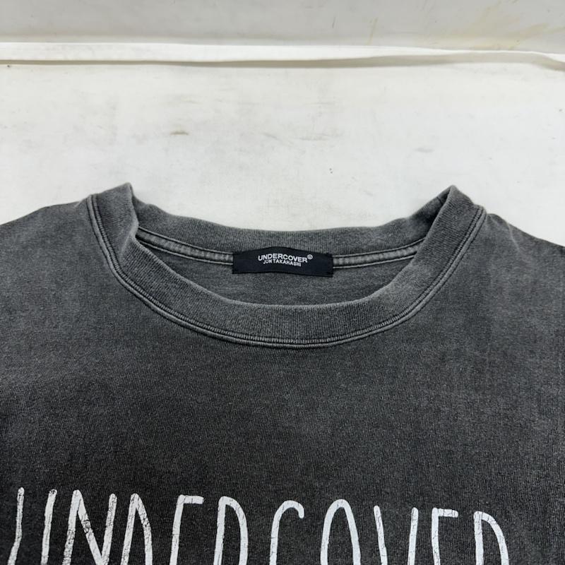 アンダーカバー UNDERCOVER Tシャツ 半袖 24ss ユーズド加工 グラフィック プリント Tシャツ UC1D9810-1 2 灰 / グレー / gray メンズ USED 古着 中古 50129217