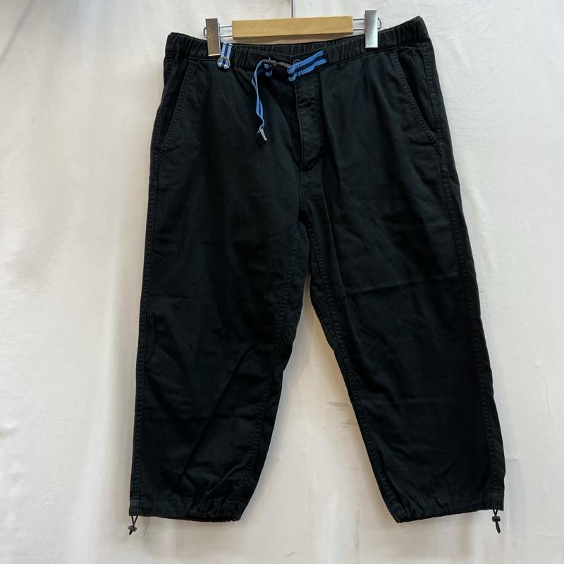 ユニフォームエクスペリメント uniform experiment パンツ ショートパンツ ウエストドローコード クロップドパンツ 4 黒 / ブラック / black メンズ USED 古着 中古 50129240