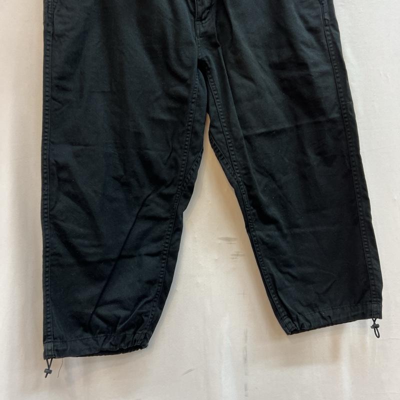 ユニフォームエクスペリメント uniform experiment パンツ ショートパンツ ウエストドローコード クロップドパンツ 4 黒 / ブラック / black メンズ USED 古着 中古 50129240