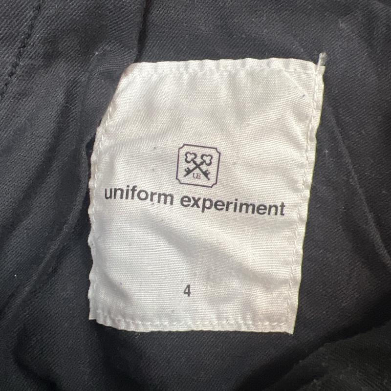 ユニフォームエクスペリメント uniform experiment パンツ ショートパンツ ウエストドローコード クロップドパンツ 4 黒 / ブラック / black メンズ USED 古着 中古 50129240