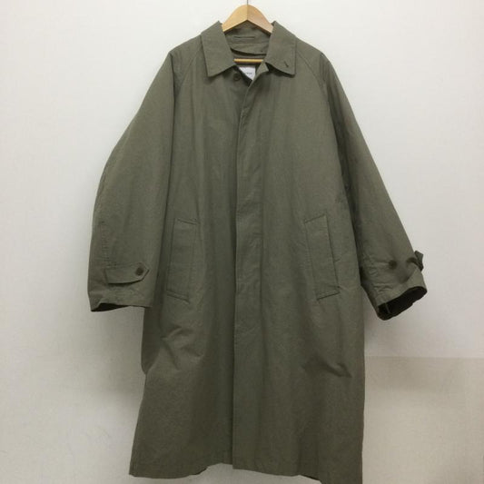 フリークスストア FREAK S STORE コート コート一般 ステンカラーコート/L//214-1589／ライナー付き L 無地 カーキ / カーキ / khaki メンズ USED 古着 中古 50129246