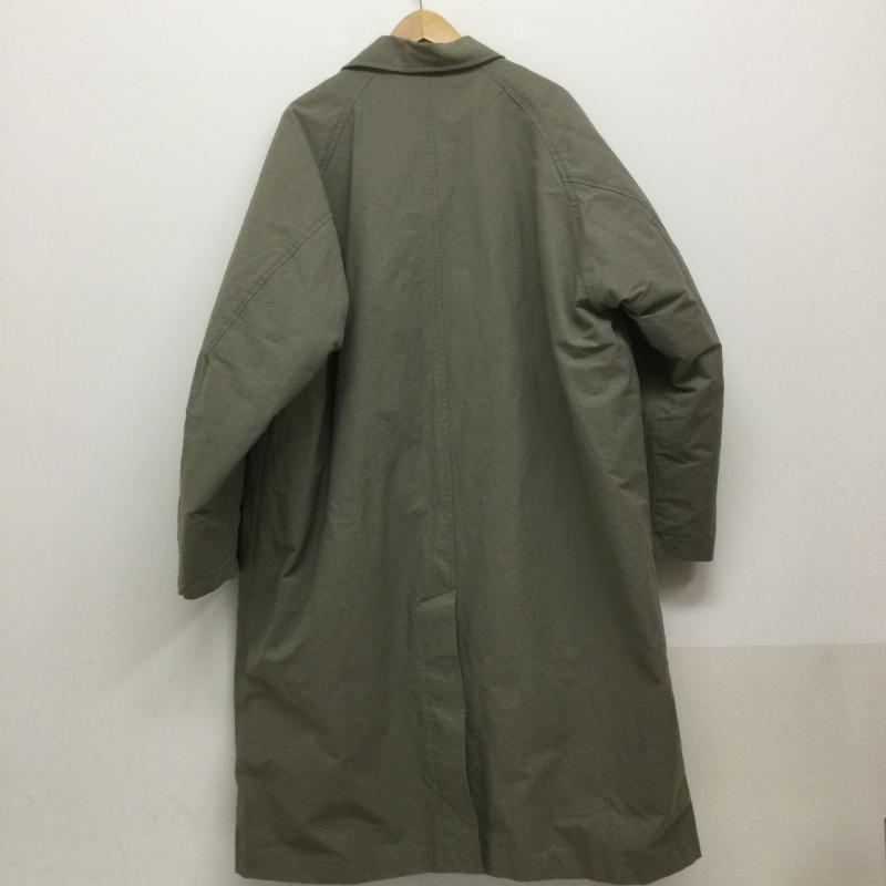 フリークスストア FREAK S STORE コート コート一般 ステンカラーコート/L//214-1589／ライナー付き L 無地 カーキ / カーキ / khaki メンズ USED 古着 中古 50129246