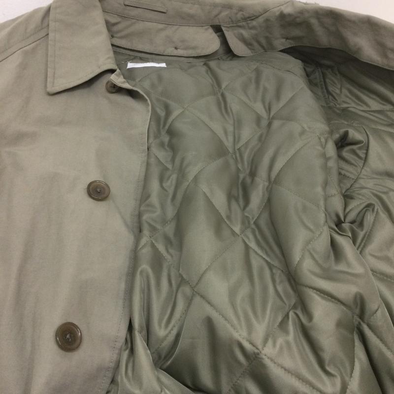 フリークスストア FREAK S STORE コート コート一般 ステンカラーコート/L//214-1589／ライナー付き L 無地 カーキ / カーキ / khaki メンズ USED 古着 中古 50129246