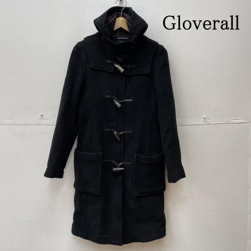 グローバーオール Gloverall コート コート一般 イングランド製 ウール ダッフル コート HULHENLIC DUFFLES - 無地 黒 / ブラック / black レディース USED 古着 中古 50129263