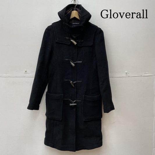 グローバーオール Gloverall コート コート一般 イングランド製 ウール ダッフル コート HULHENLIC DUFFLES - 無地 黒 / ブラック / black レディース USED 古着 中古 50129263