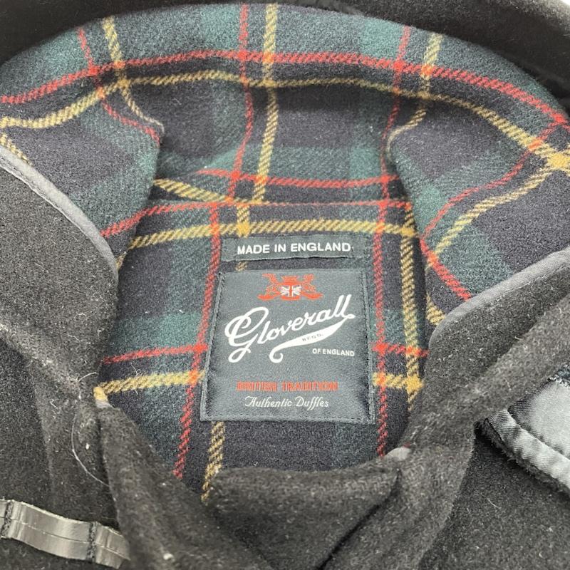 グローバーオール Gloverall コート コート一般 イングランド製 ウール ダッフル コート HULHENLIC DUFFLES - 無地 黒 / ブラック / black レディース USED 古着 中古 50129263