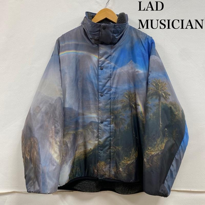ラッドミュージシャン LAD MUSICIAN ジャケット、上着 ジャンパー、ブルゾン REVERSIBLE BLOUSON リバーシブル ブルゾン NYLON RIP RAINY SEASON 2222-362 44 総柄 マルチカラー / マルチカラー / multicolor メンズ USED 古着 中古 50129346