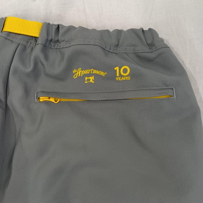 ＵＳＥＤ古着 USED/古着 ボトムス ボトムス STABRIDGE スタブリッジ ULTRA HIKE PANTS LIGHT 10th Anniv. Edition スウェットパンツ 10周年記念スペシャルエディション M 無地 X ロゴ、文字 灰 / グレー / gray X 黄 / イエロー / yellow メンズ USED 古着 中古 50129354