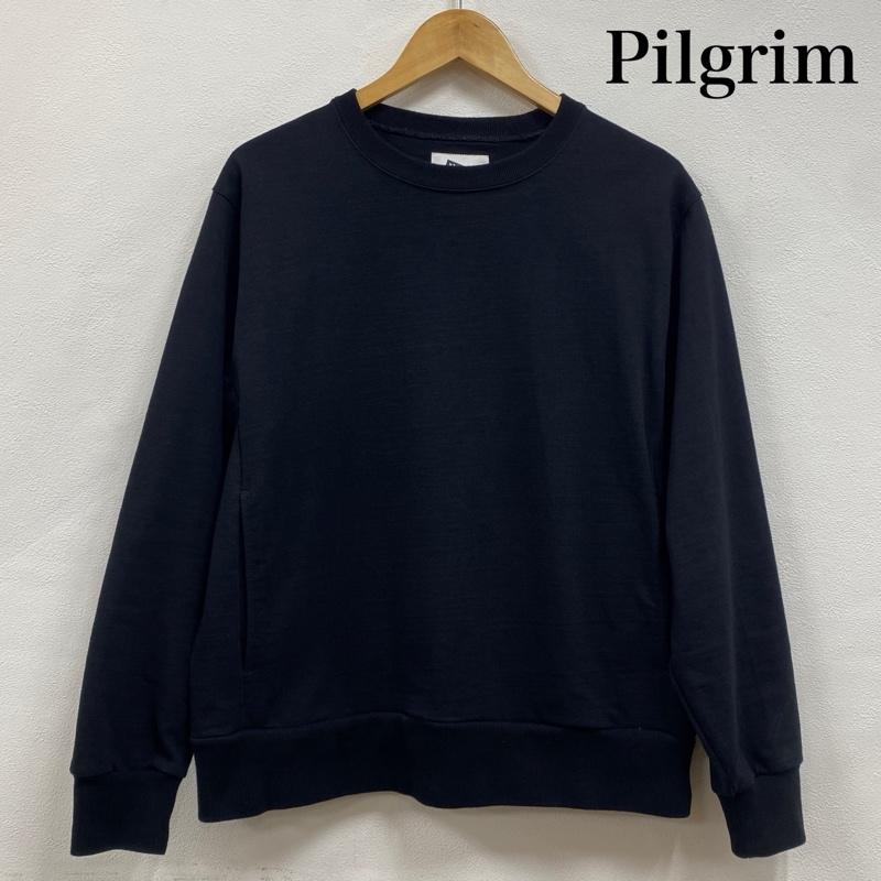 ピルグリム サーフ サプライ Pilgrim Surf Supply トレーナー 長袖 Fiore Heavy Jersey Crew Neck ヘヴィーウェイト クルーネック スウェット 36-14-0050-120 XS 黒 / ブラック / black メンズ USED 古着 中古 50129375