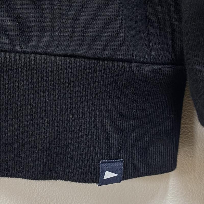 ピルグリム サーフ サプライ Pilgrim Surf Supply トレーナー 長袖 Fiore Heavy Jersey Crew Neck ヘヴィーウェイト クルーネック スウェット 36-14-0050-120 XS 黒 / ブラック / black メンズ USED 古着 中古 50129375