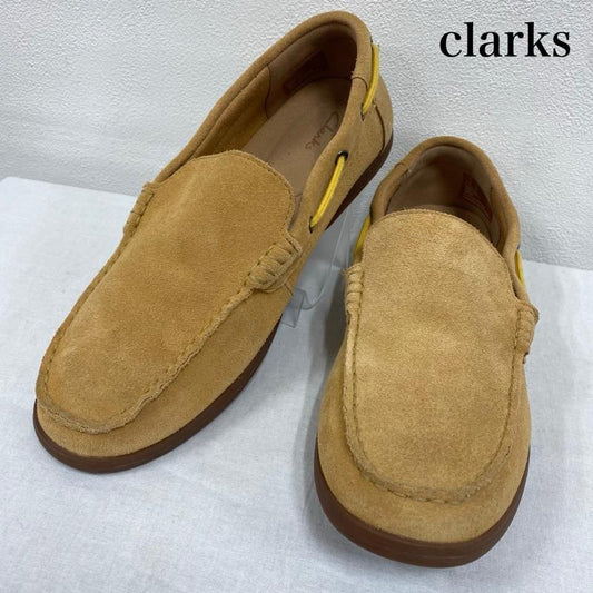 クラークス Clarks ローファー ローファー Morven Sun モーベンサン デッキシューズ スエード ローファー 25.5cm メンズ USED 古着 中古 50129378