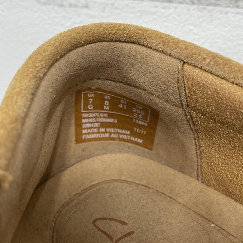 クラークス Clarks ローファー ローファー Morven Sun モーベンサン デッキシューズ スエード ローファー 25.5cm メンズ USED 古着 中古 50129378