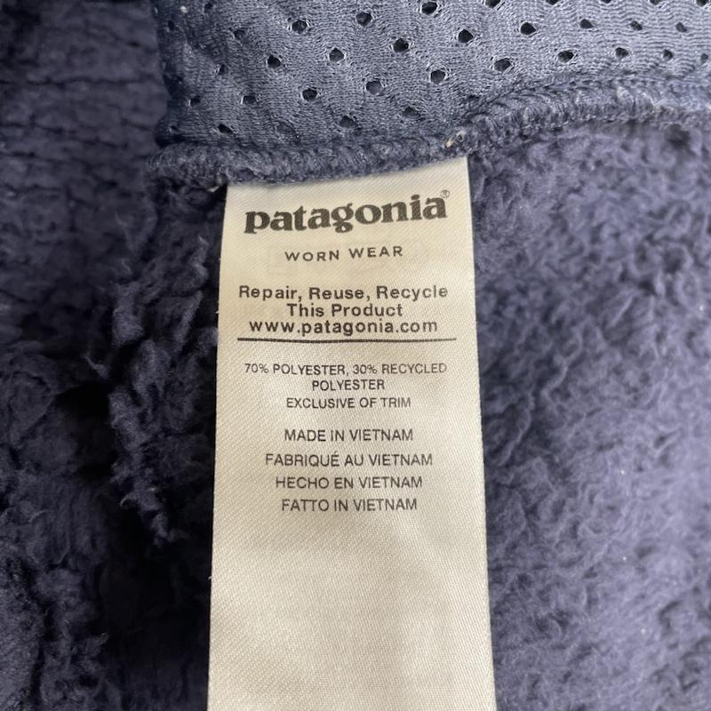 パタゴニア patagonia ジャケット、上着 ジャンパー、ブルゾン Los Gatos Crew ロスガトス クルー フリース ジャケット ベトナム製 ロゴ 刺繍 ジップポケット 25895FA19 S ロゴ、文字 X 刺繍 紺 / ネイビー / navy メンズ USED 古着 中古 50129438