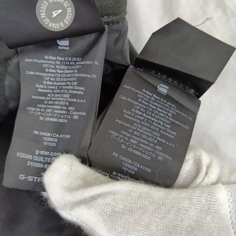 ジースターロゥ G-STAR RAW コート コート一般 G-STAR RAW ジースターロゥ Vodan Quilted Parka キルティングレイヤードコート ミリタリーコート 3WAY XS 無地 X ロゴ、文字 カーキ / カーキ / khaki メンズ USED 古着 中古 50129449