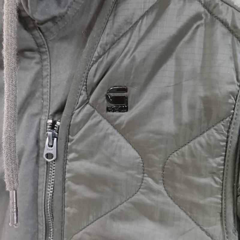 ジースターロゥ G-STAR RAW コート コート一般 G-STAR RAW ジースターロゥ Vodan Quilted Parka キルティングレイヤードコート ミリタリーコート 3WAY XS 無地 X ロゴ、文字 カーキ / カーキ / khaki メンズ USED 古着 中古 50129449