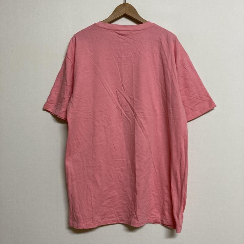 エニシング ANYTHING Tシャツ 半袖 aNYthing ロゴプリント 半袖 クルーネック Tシャツ XXL XXL ロゴ、文字 X プリント 桃 / ピンク / pink メンズ USED 古着 中古 50129507