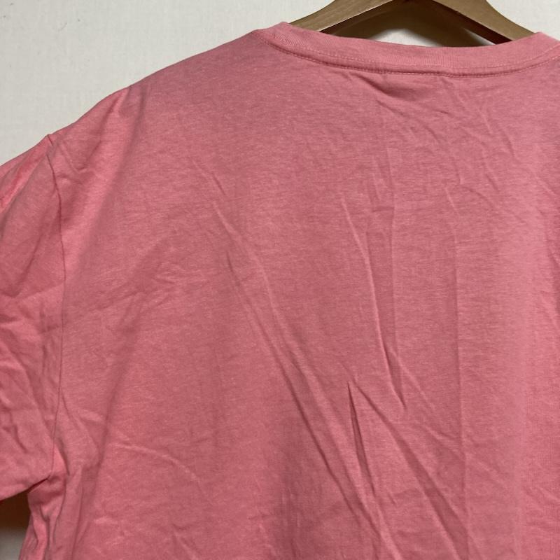 エニシング ANYTHING Tシャツ 半袖 aNYthing ロゴプリント 半袖 クルーネック Tシャツ XXL XXL ロゴ、文字 X プリント 桃 / ピンク / pink メンズ USED 古着 中古 50129507