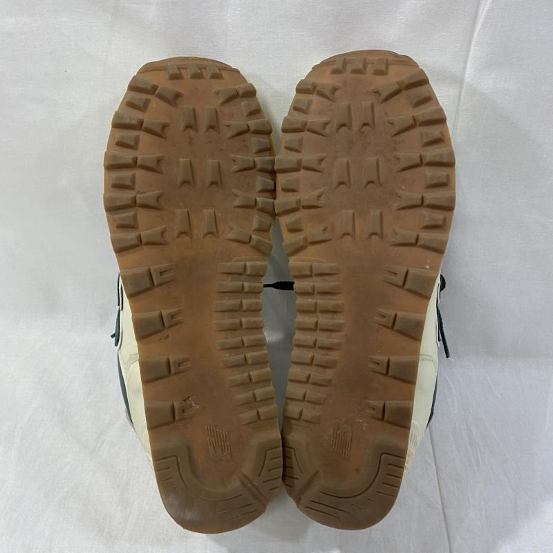 ニューバランス New Balance スニーカー スニーカー ou576ame The Apartment × New Balance 576 Off White US9.5 / 27.5cm Dワイズ US：9.5 ロゴ、文字 オフホワイト / オフホワイト / X 緑 / グリーン / green メンズ USED 古着 中古 50129608