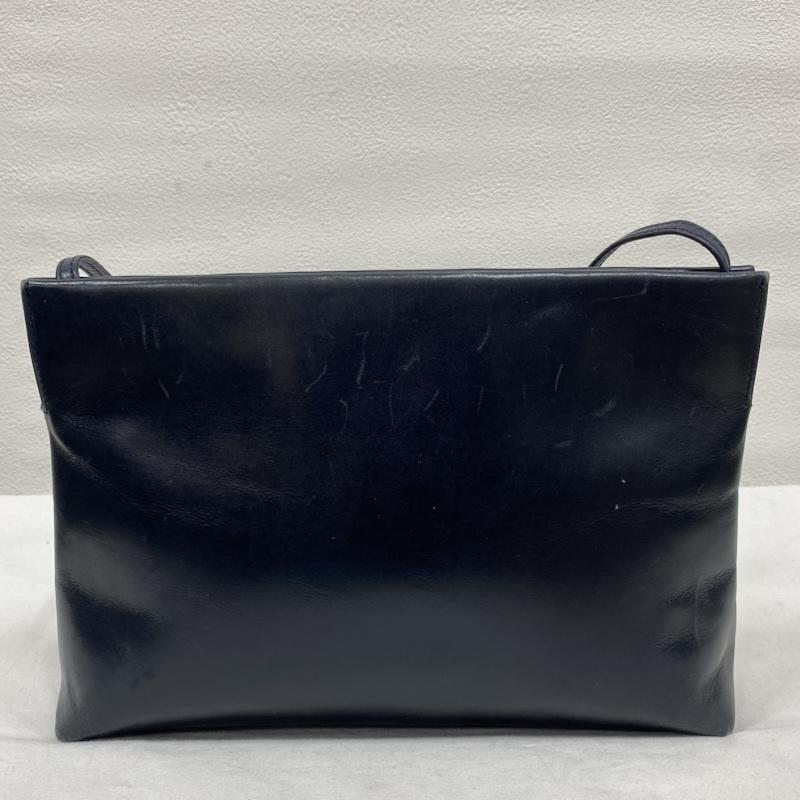 サルヴァトーレフェラガモ Salvatore Ferragamo ショルダーバッグ ショルダーバッグ オールド ヴィンテージ ヴァラ レザー クラッチバッグ ショルダーバッグ 斜め掛け ゴールド金具 - ロゴ、文字 紺 / ネイビー / navy X 金 / ゴールド / gold color メンズ USED 古着 中古 50129629