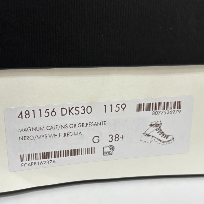 グッチ GUCCI ブーツ 一般 アンクルブーツ481156 ストラップ レザー サイズ 38 - レディース USED 古着 中古 50129711