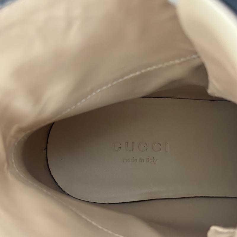 グッチ GUCCI ブーツ 一般 アンクルブーツ481156 ストラップ レザー サイズ 38 - レディース USED 古着 中古 50129711