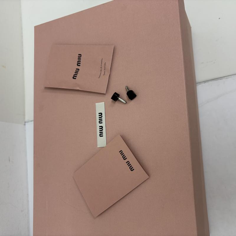 ミュウミュウ miu miu パンプス パンプス レオパード パンプス CALZATURE DONNA 5I839C MIELE size 38.5 - ヒョウ柄・レオパード柄 レディース USED 古着 中古 50129718