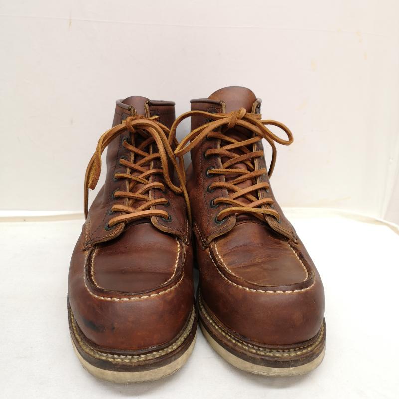 レッドウィング RED WING ブーツ 一般 10年 1907 アイリッシュセッター クラシックモック カッパー ラフ＆タフ モックトゥ ブーツ 26.5cm 茶 / ブラウン / brown メンズ USED 古着 中古 50129739