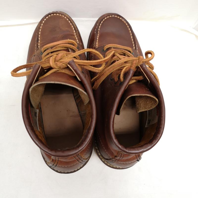 レッドウィング RED WING ブーツ 一般 10年 1907 アイリッシュセッター クラシックモック カッパー ラフ＆タフ モックトゥ ブーツ 26.5cm 茶 / ブラウン / brown メンズ USED 古着 中古 50129739