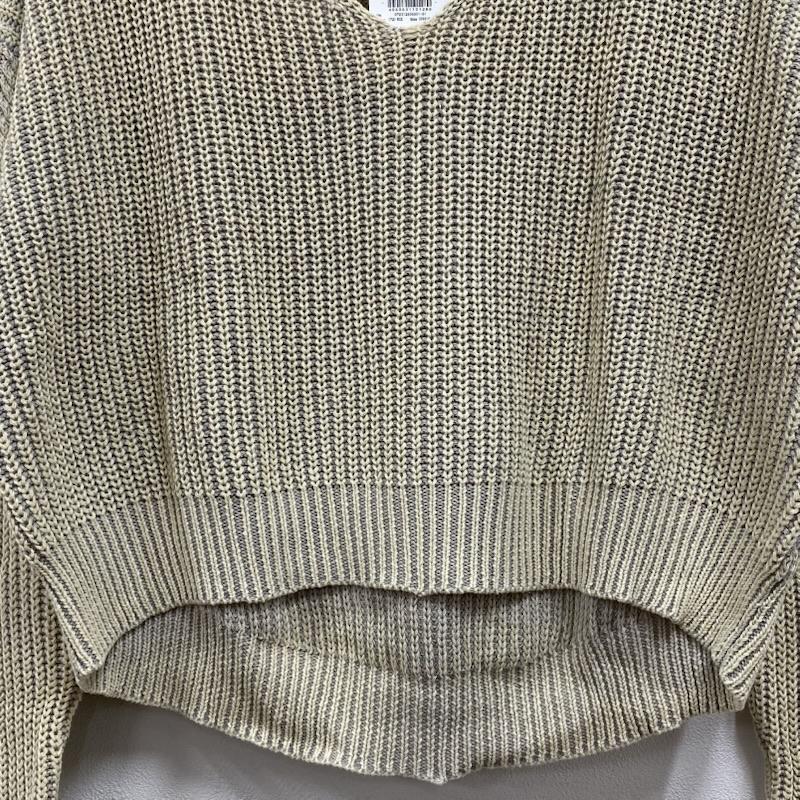 ジェイダ GYDA ニット、セーター 長袖 Vネック ショート ブリーチ ニット セーター ケーブル 短丈 072312606901-01 FREE レディース USED 古着 中古 50129760
