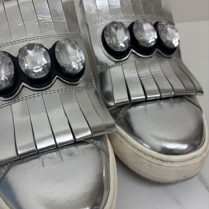 フィリップモデル PHILIPPE MODEL スニーカー スニーカー スニーカー シルバー ドレス NBLD GM02 size 38 - 銀 / シルバー / silver color レディース USED 古着 中古 50129789