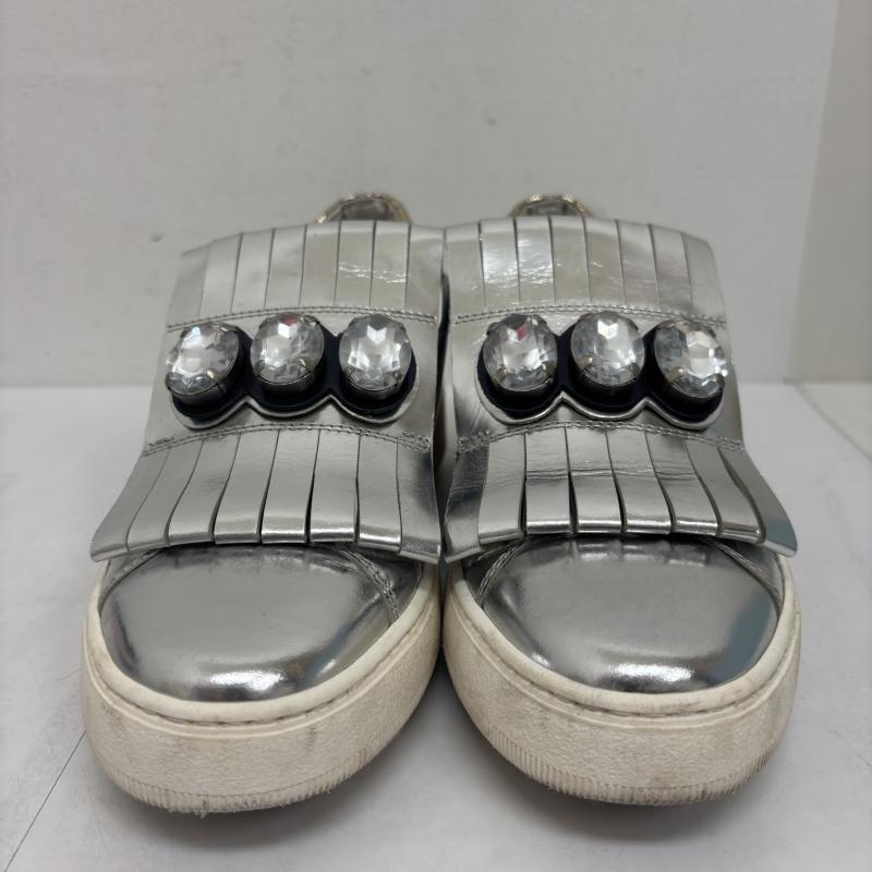 フィリップモデル PHILIPPE MODEL スニーカー スニーカー スニーカー シルバー ドレス NBLD GM02 size 38 - 銀 / シルバー / silver color レディース USED 古着 中古 50129789