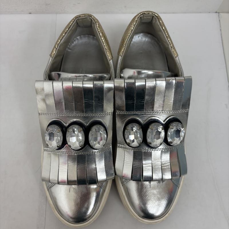 フィリップモデル PHILIPPE MODEL スニーカー スニーカー スニーカー シルバー ドレス NBLD GM02 size 38 - 銀 / シルバー / silver color レディース USED 古着 中古 50129789