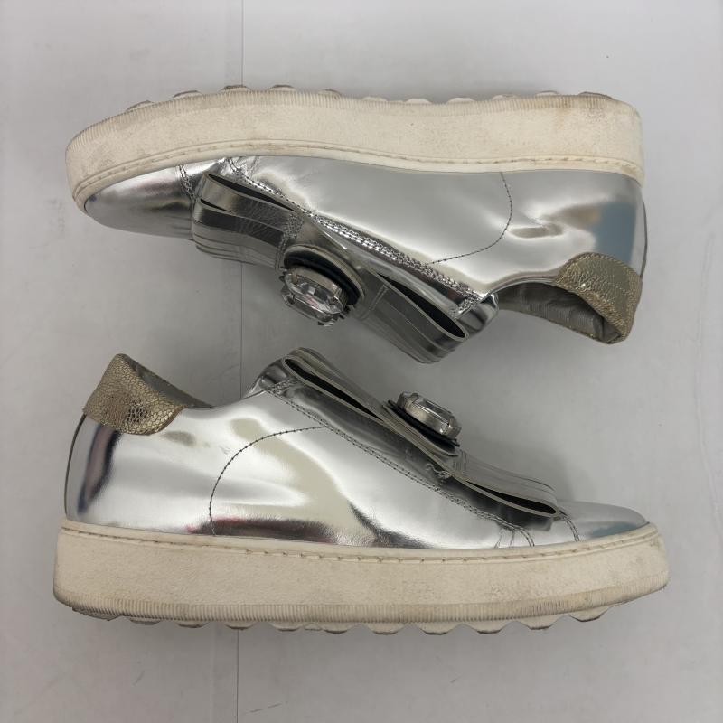 フィリップモデル PHILIPPE MODEL スニーカー スニーカー スニーカー シルバー ドレス NBLD GM02 size 38 - 銀 / シルバー / silver color レディース USED 古着 中古 50129789