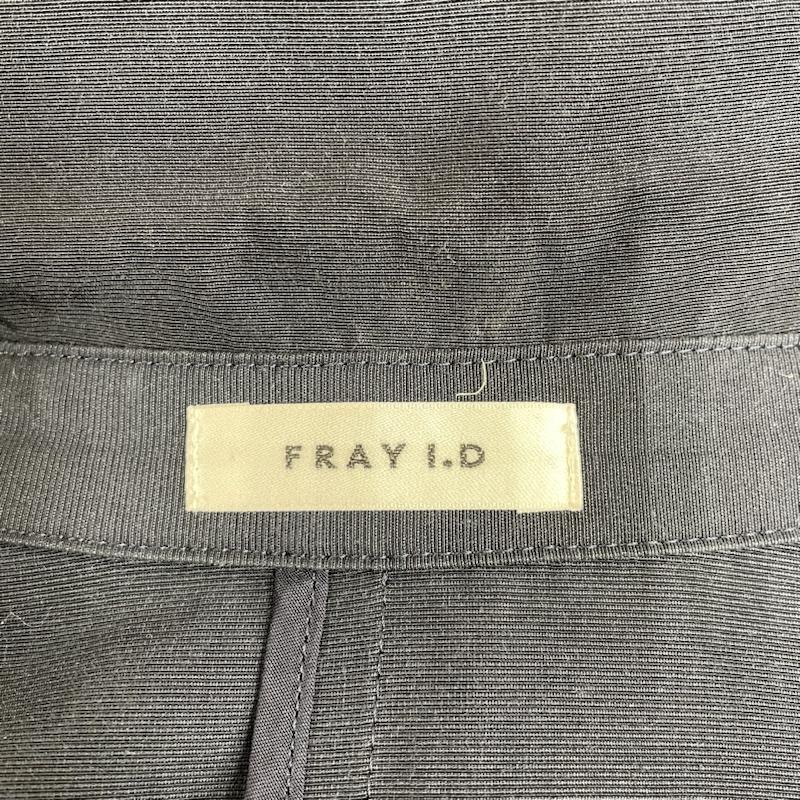 フレイ アイディー FRAY I.D コート コート一般 FWFO241089 トレンチジレ ノースリーブ ワンピース コート 0 無地 紺 / ネイビー / navy レディース USED 古着 中古 50129897