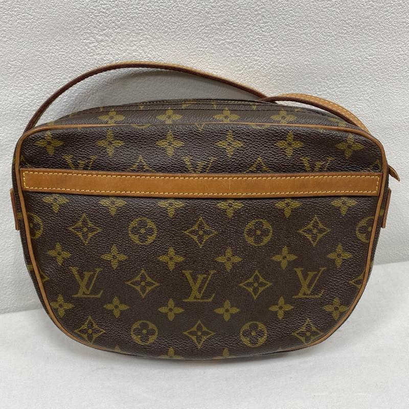 ルイヴィトン LOUIS VUITTON ショルダーバッグ ショルダーバッグ オールド 80 s ジュヌフィーユ M51226 モノグラム キャンバス レザー ショルダーバッグ 斜め掛け ECLAIRジッパー - 総柄 X ロゴ、文字 茶 / ブラウン / brown レディース USED 古着 中古 50129902