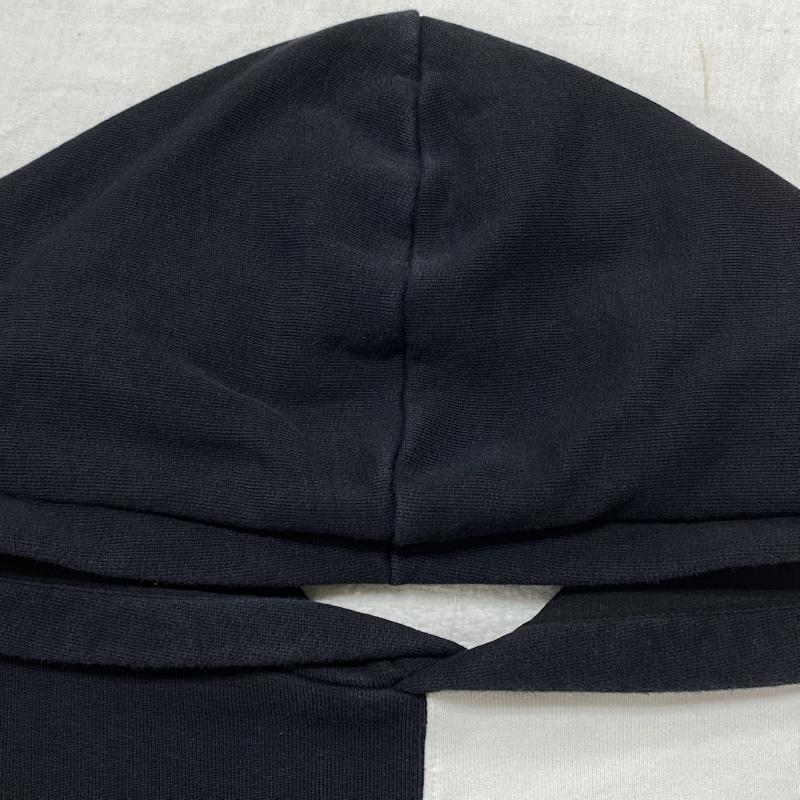 エムエスジーエム MSGM パーカー 長袖 フロントロゴ 切替 プルオーバー フーディー パーカー 2340MM69 XS ロゴ、文字 白 / ホワイト / white X 黒 / ブラック / black X 赤 / レッド / red メンズ USED 古着 中古 50129906
