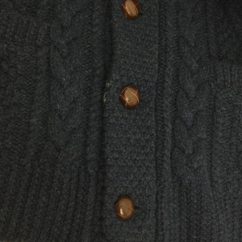 ポロラルフローレン POLO RALPH LAUREN カーディガン 長袖 ニット カーディガン くるみボタン サイズ170 - 紺 / ネイビー / navy メンズ USED 古着 中古 50129971