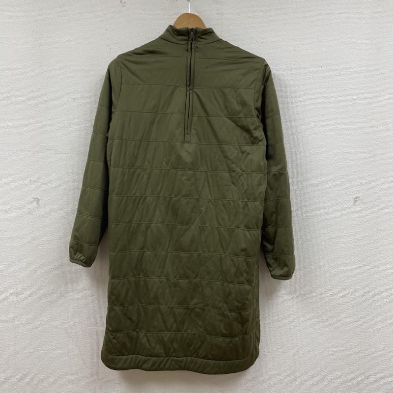 スノーピーク Snow Peak ワンピース ミニスカート 19AW ワンピース フレキシブル インサレーションシュラウド 中綿 ハイネック ミニ ワンピース SW-19AW011 1 無地 カーキ / カーキ / khaki レディース USED 古着 中古 50130000