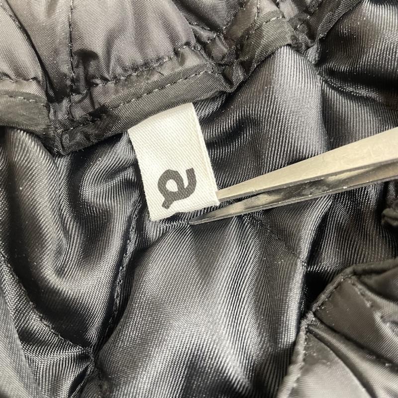 古着 USED スカート ロングスカート aa. キルティング スカート ロング Aライン 立体シルエット ウエストゴム S 無地 黒 / ブラック / black レディース USED 古着 中古 50130050