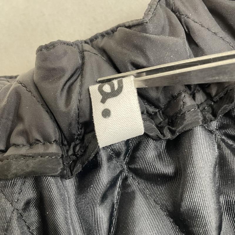 古着 USED スカート ロングスカート aa. キルティング スカート ロング Aライン 立体シルエット ウエストゴム S 無地 黒 / ブラック / black レディース USED 古着 中古 50130050