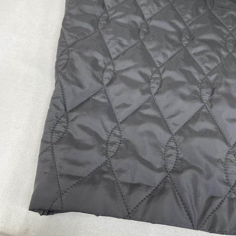 古着 USED スカート ロングスカート aa. キルティング スカート ロング Aライン 立体シルエット ウエストゴム S 無地 黒 / ブラック / black レディース USED 古着 中古 50130050