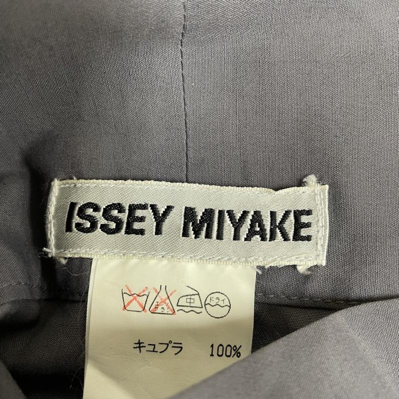 イッセイミヤケ ISSEY MIYAKE スカート ロングスカート 90s Vintage ISSEY MIYAKE 巻き ラップ スカート 無地 リボン ウエスト紐 日本製 M 無地 灰 / グレー / gray レディース USED 古着 中古 50130063