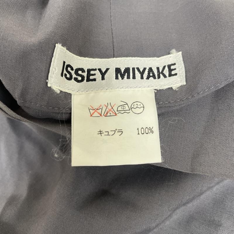 イッセイミヤケ ISSEY MIYAKE スカート ロングスカート 90s Vintage ISSEY MIYAKE 巻き ラップ スカート 無地 リボン ウエスト紐 日本製 M 無地 灰 / グレー / gray レディース USED 古着 中古 50130063