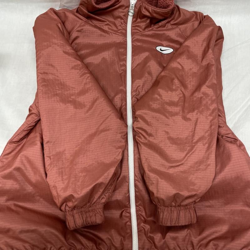 ナイキ NIKE ジャケット、上着 ジャンパー、ブルゾン CI8938-897 SWOOSH SHERPA ナイキ スウッシュ シェルパ フリースジャケット RED リバーシブルジャケット S 赤 / レッド / red レディース USED 古着 中古 50130157
