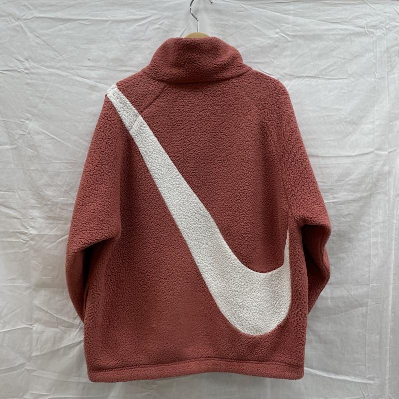 ナイキ NIKE ジャケット、上着 ジャンパー、ブルゾン CI8938-897 SWOOSH SHERPA ナイキ スウッシュ シェルパ フリースジャケット RED リバーシブルジャケット S 赤 / レッド / red レディース USED 古着 中古 50130157
