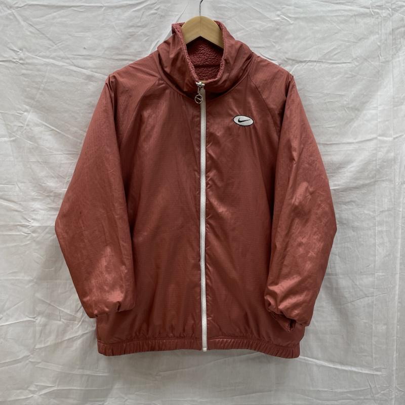 ナイキ NIKE ジャケット、上着 ジャンパー、ブルゾン CI8938-897 SWOOSH SHERPA ナイキ スウッシュ シェルパ フリースジャケット RED リバーシブルジャケット S 赤 / レッド / red レディース USED 古着 中古 50130157