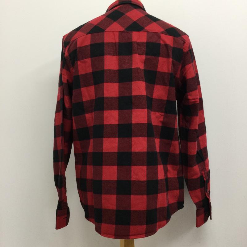 カーハート Carhartt シャツ、ブラウス 長袖 Carhartt FRANCIS SHIRT プルオーバー　ハーフジップ　チェックシャツ M チェック 赤 / レッド / red メンズ USED 古着 中古 50130310